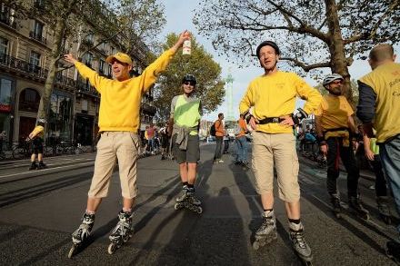 Randonn�e rollers du dimanche